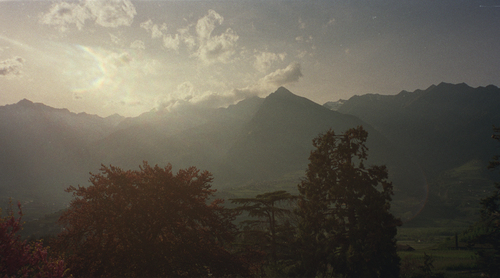 Blick von Schloss Labers gegen Westen, 2003