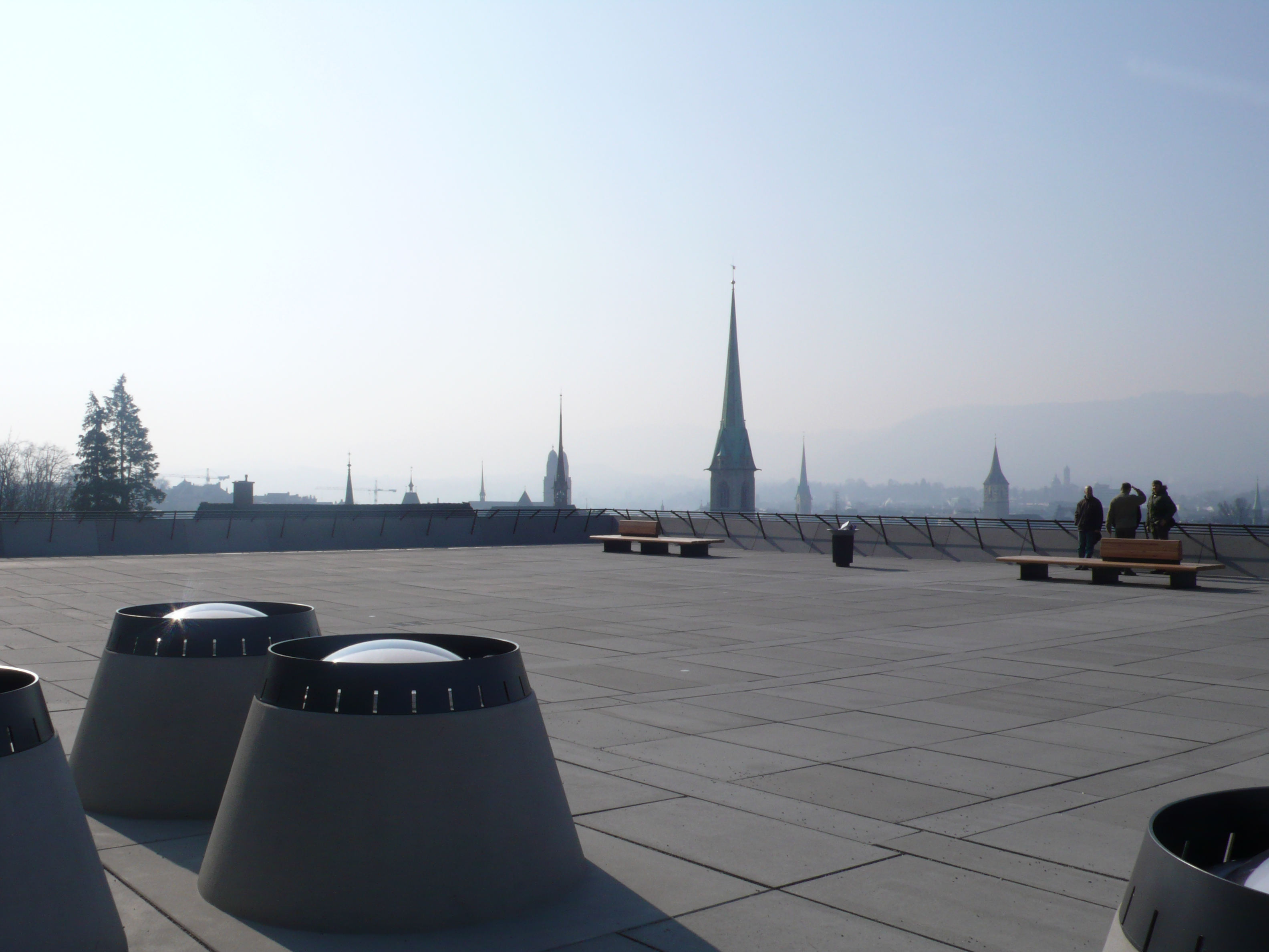 Blick von der ETH-Terrasse, 2008