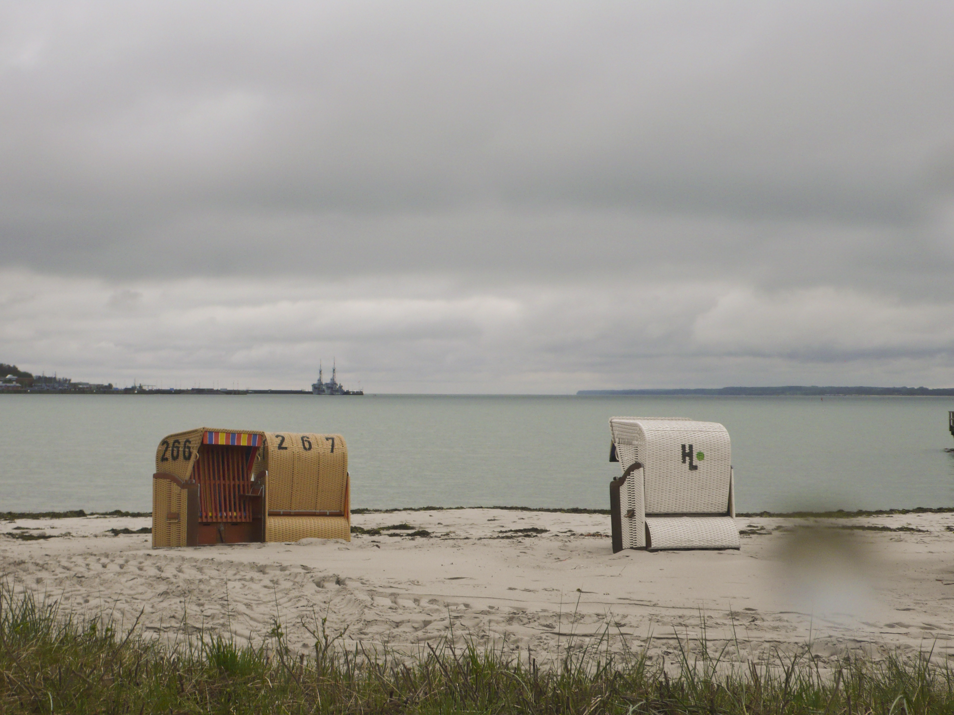 Am Strand von Eckernfoerde